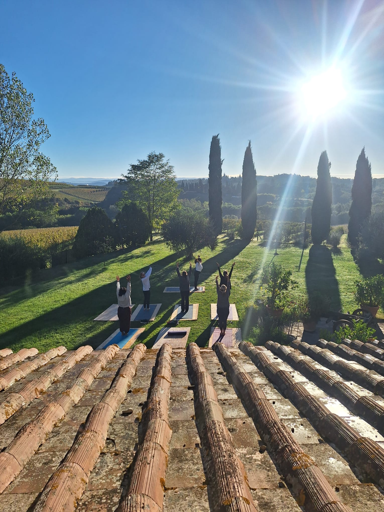 Yoga Tuscany